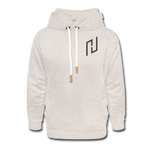 Last inn bildet i Galleri-visningsprogrammet, Unisex Hoodie med sjalkrage Beige Frontprint
